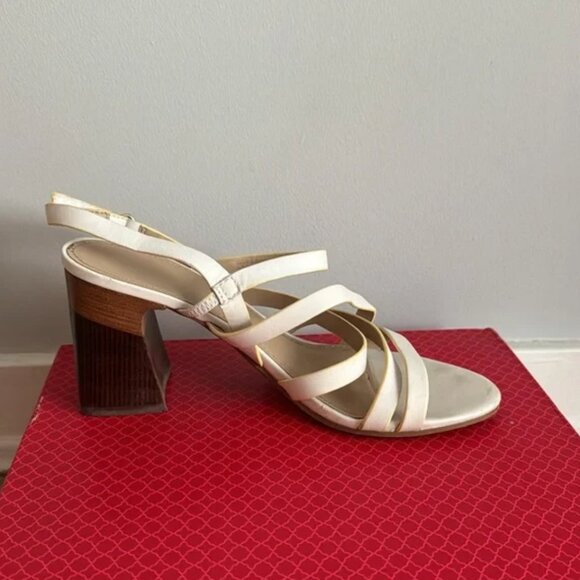 Aldo Dindiloa White Women's Heels white 3.5 inch heel - Picture 9 of 16